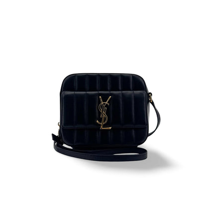Saint Laurent Vicky Camera Vertical Quilted Leather Medium
