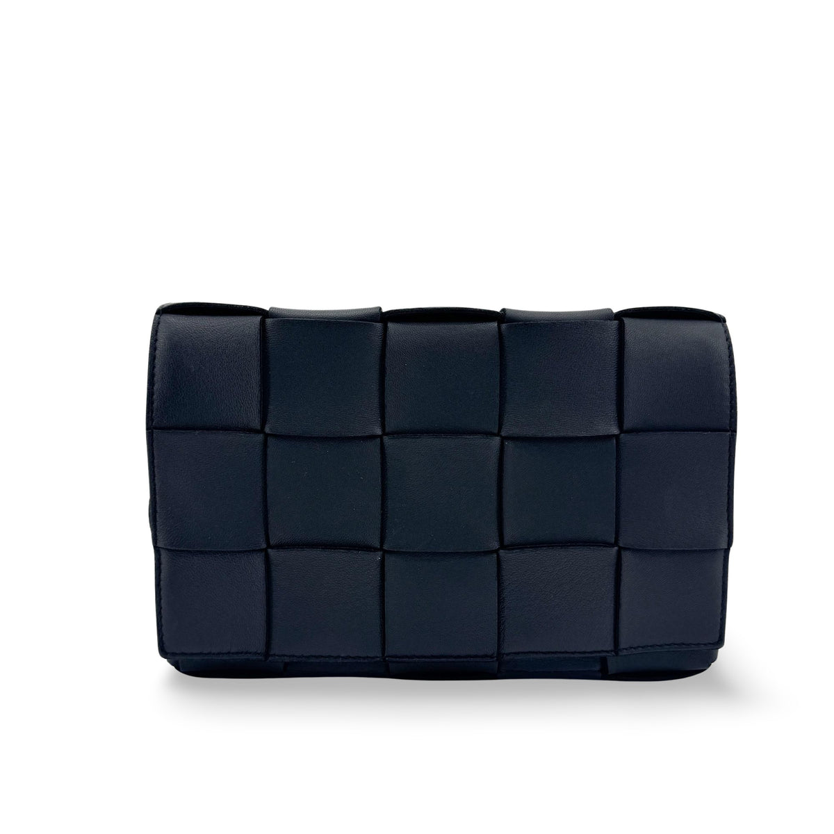 Bottega Veneta Cassette Maxi Intrecciato Leather Mini