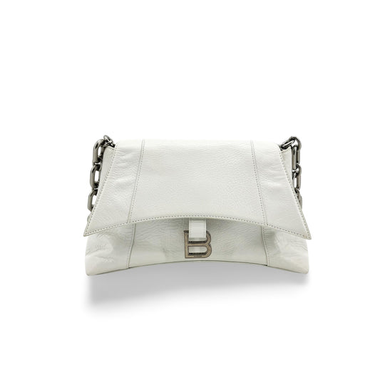 Balenciaga Downtown S Chain-Handle Leather XS