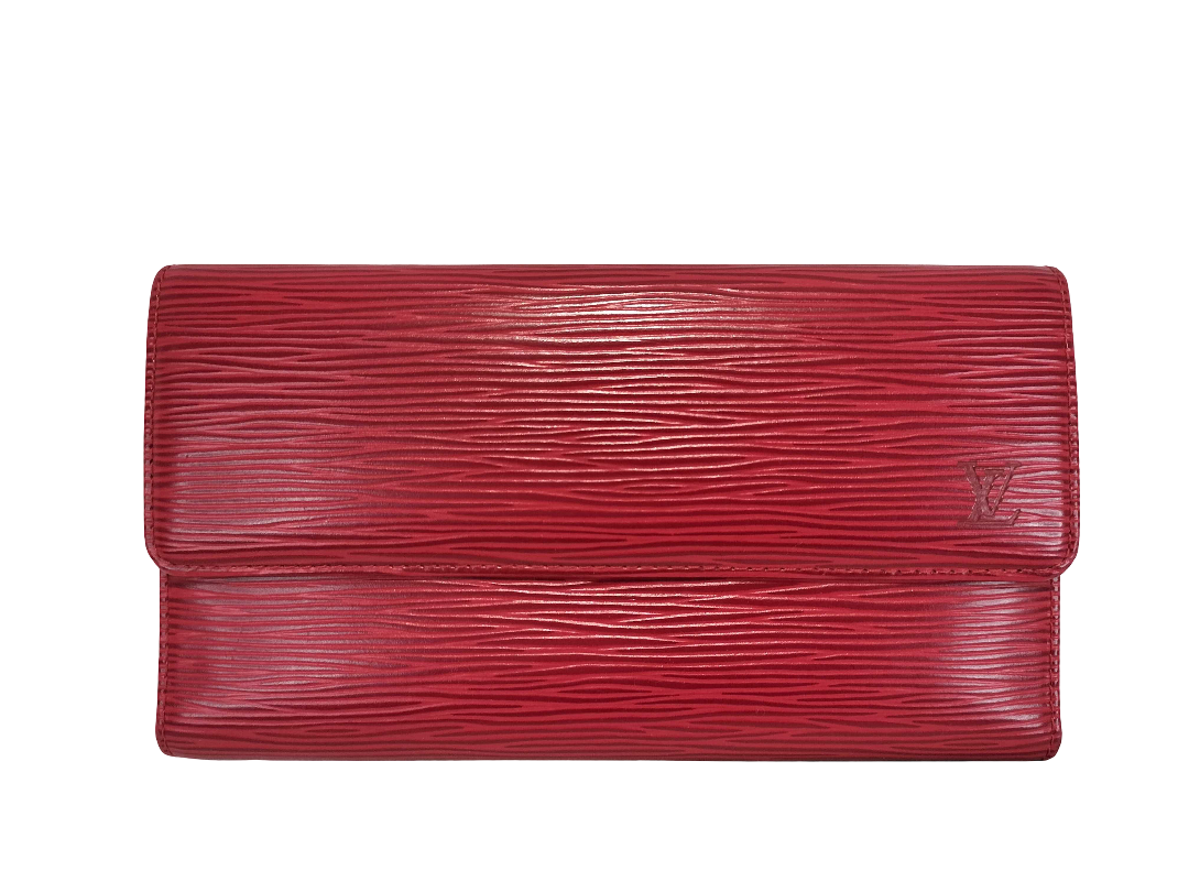 Louis Vuitton Wallet epi epi leather medium