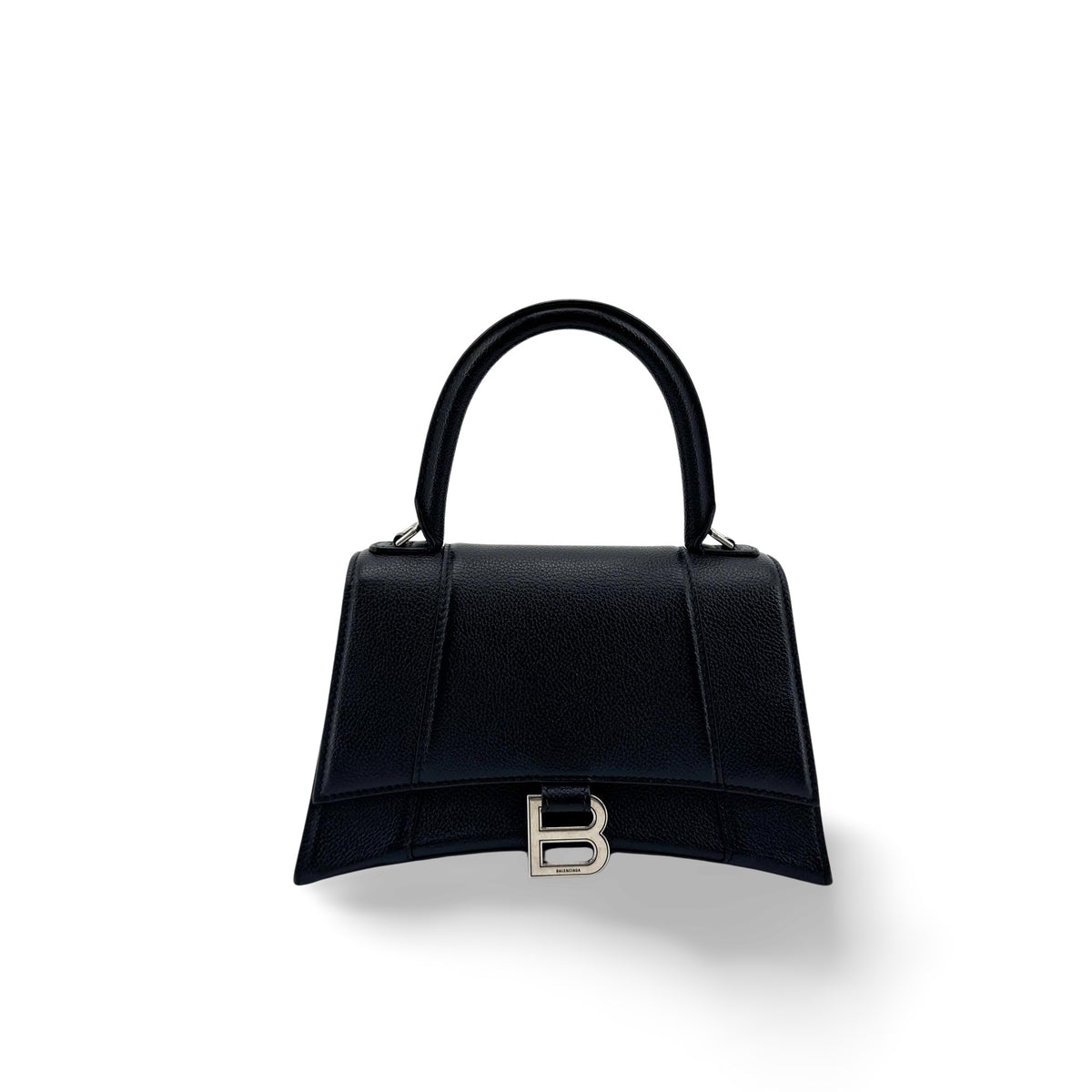 Balenciaga Hourglass Top Handle Leather XS