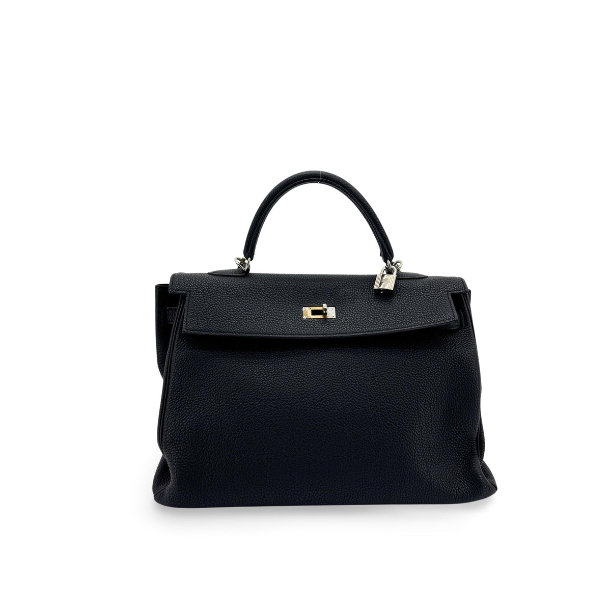Hermes Kelly Black Togo with Gold Hardware 32