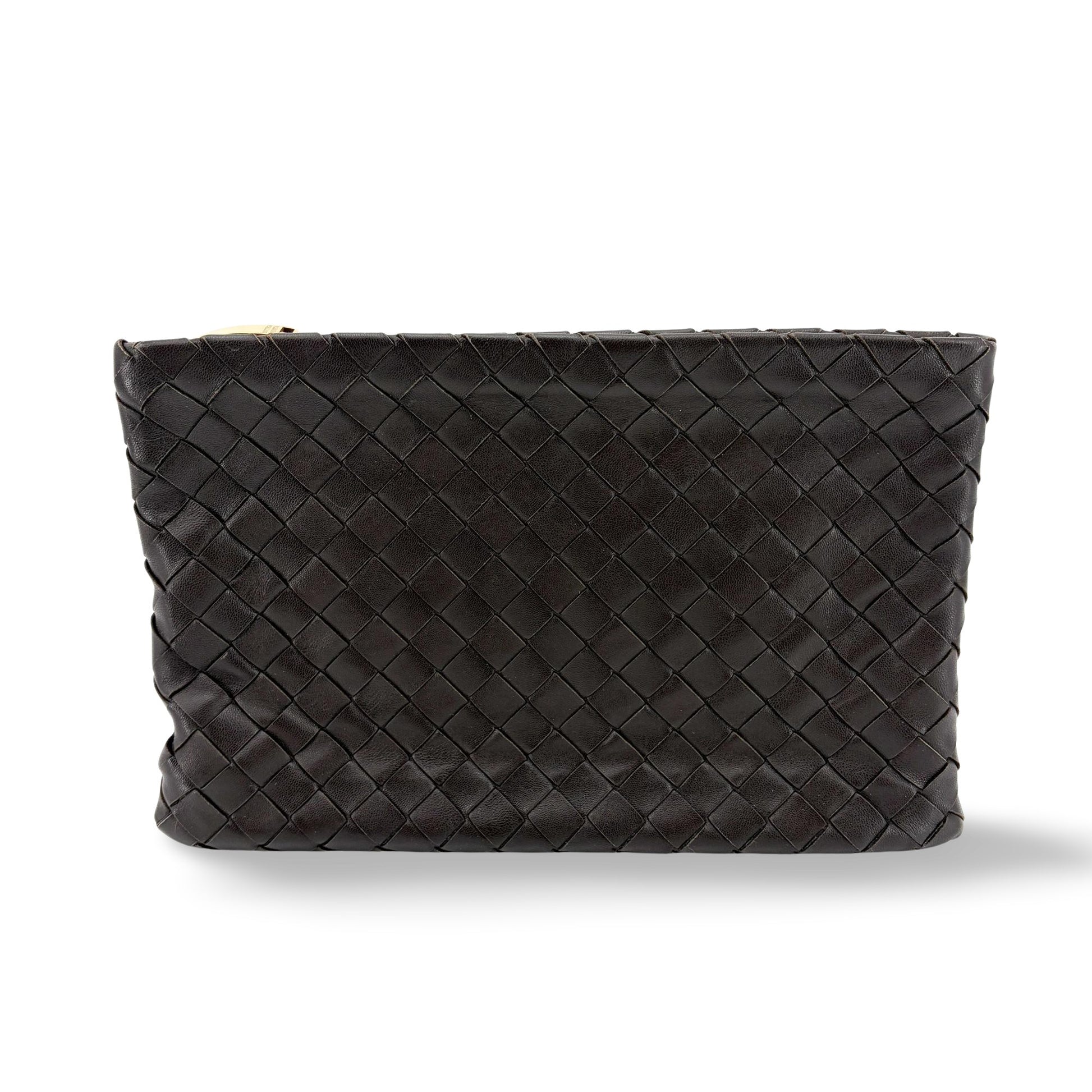 Bottega Veneta Braided Intrecciato Leather and Metal Product Image