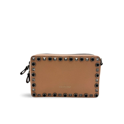 Valentino Garavani Rockstud Chain Camera Leather Small