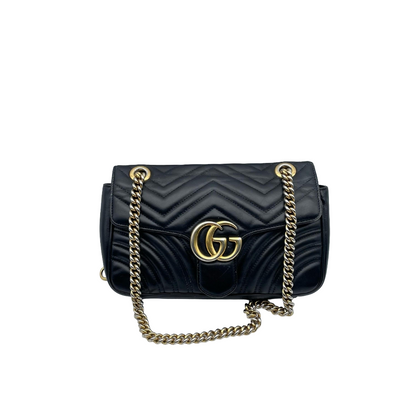 Gucci GG Marmont Flap Matelasse Leather Medium