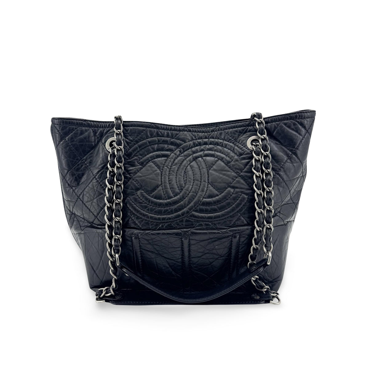 Chanel CC Crave Quilted Glazed Caviar Product Image