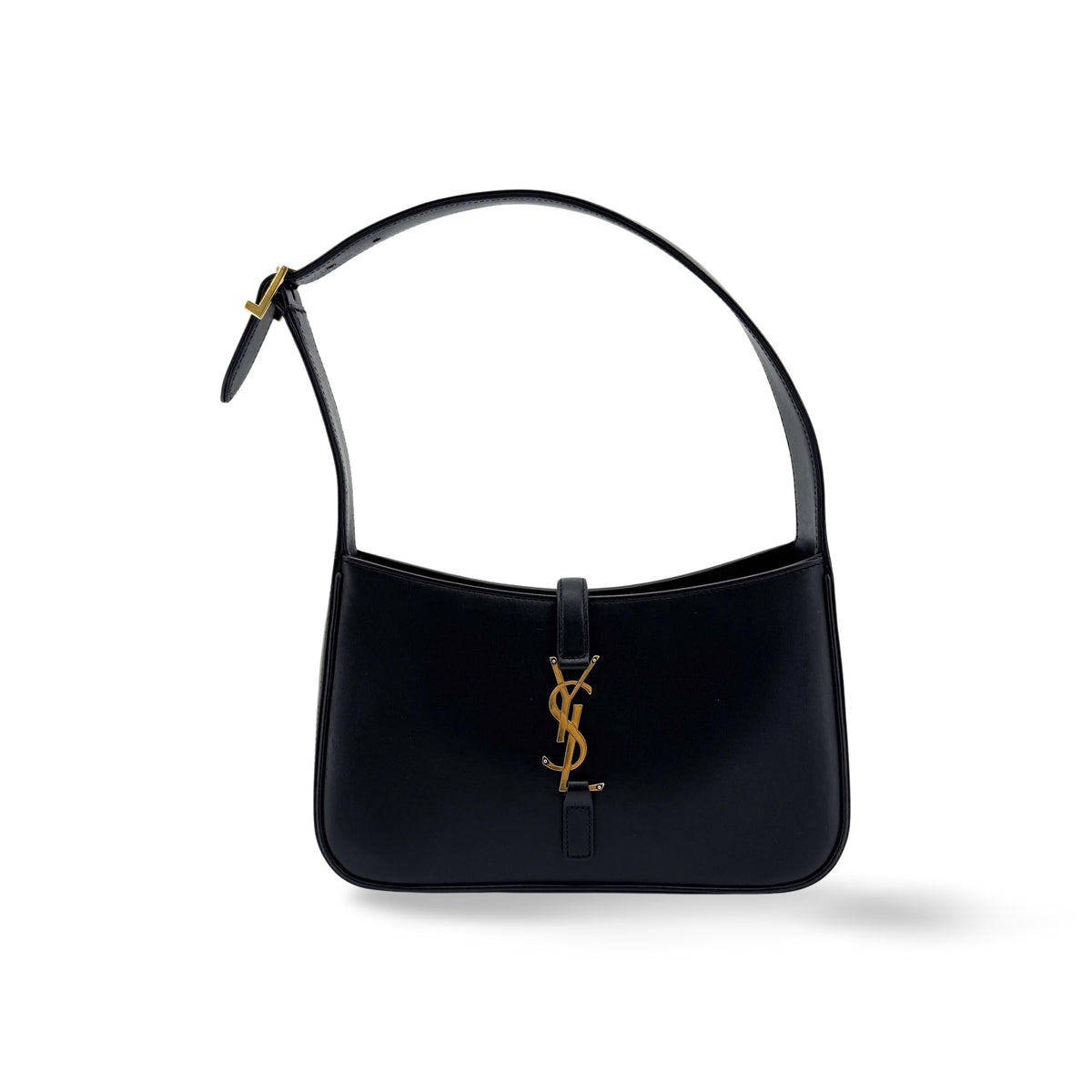 Saint Laurent Le 5 a 7 Hobo Leather Small