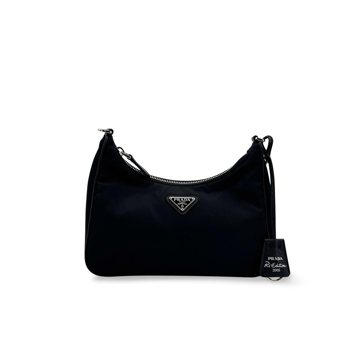 Prada Re-Edition 2005 Hobo Tessuto with Saffiano Leather Mini