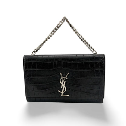 Saint Laurent Kate Crystal Embellished Patent Toy