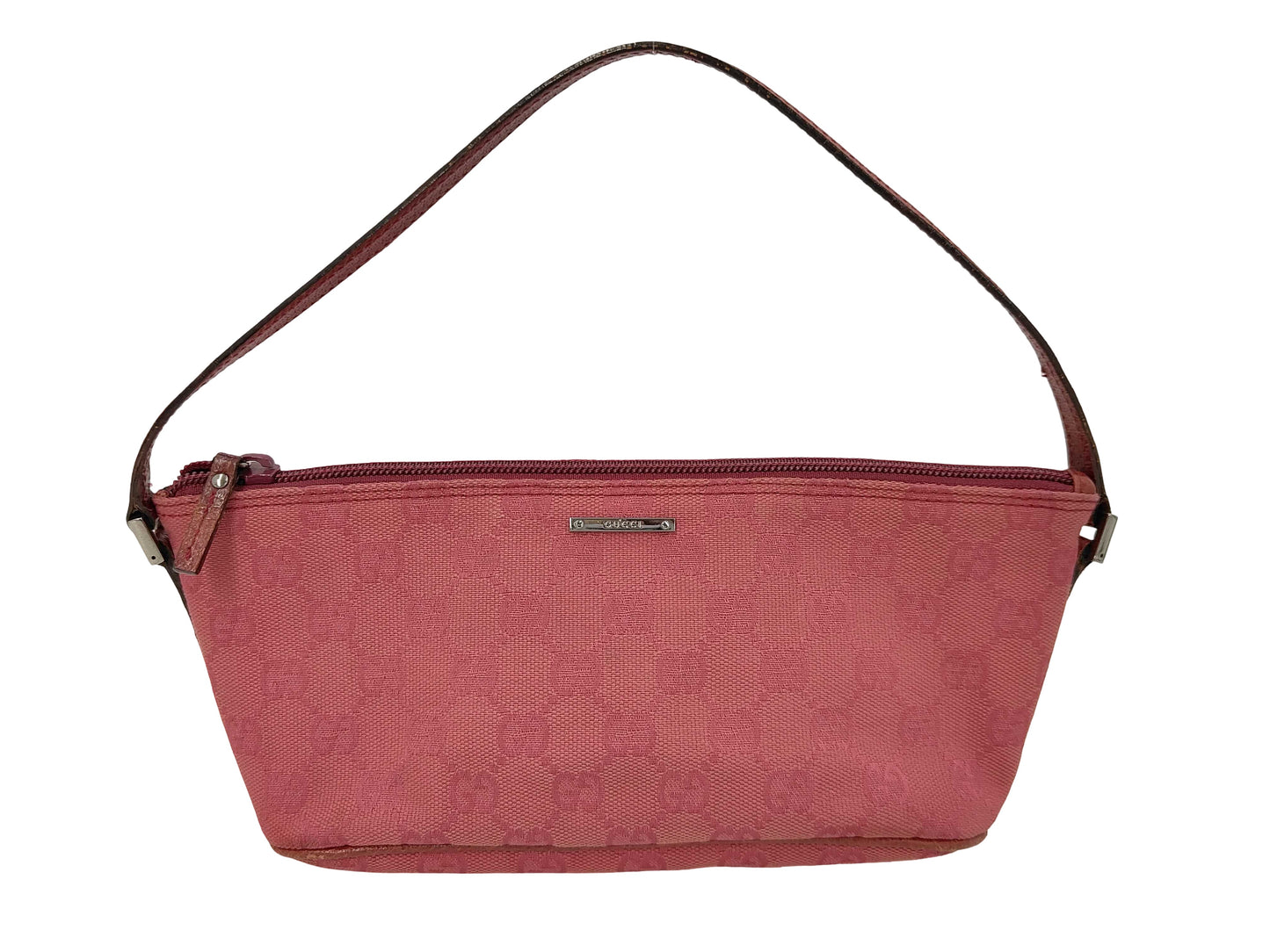 Gucci D-Ring Shoulder Bag (Outlet) GG Canvas and leather Large
