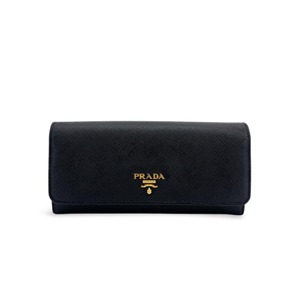 Prada Flap Saffiano Leather Long