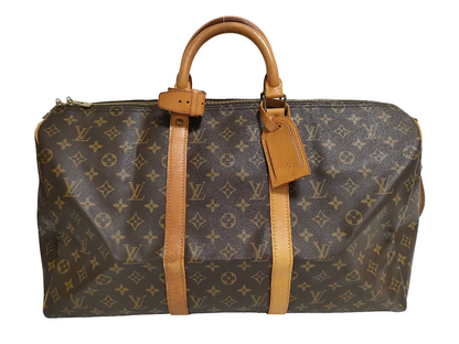 Louis Vuitton Keepall Bandouliere Monogram Canvas 50