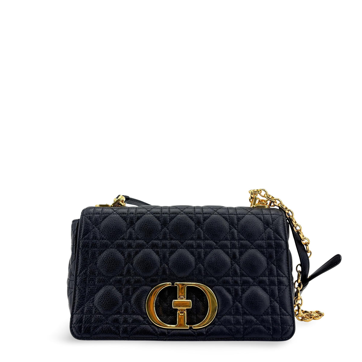 Christian Dior Caro Cannage Quilt Calfskin Small