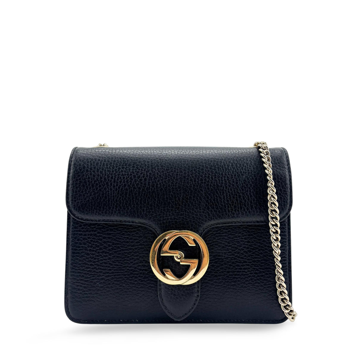 Gucci Interlocking Patent Small