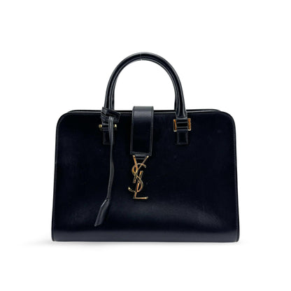 Saint Laurent Monogram Cabas Leather Small