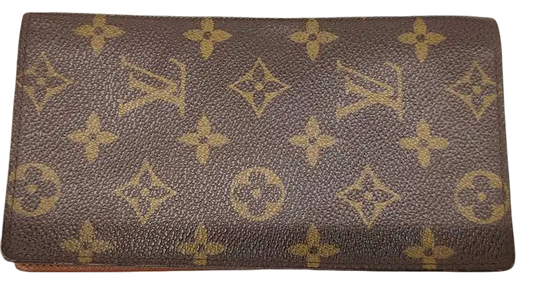 Louis Vuitton Long Wallet Bifold monogram canvas Long
