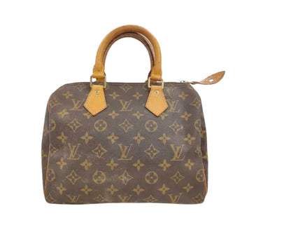 Louis Vuitton Speedy Handbag Monogram Canvas 25