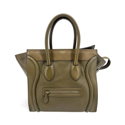 Celine Luggage Smooth Leather Micro