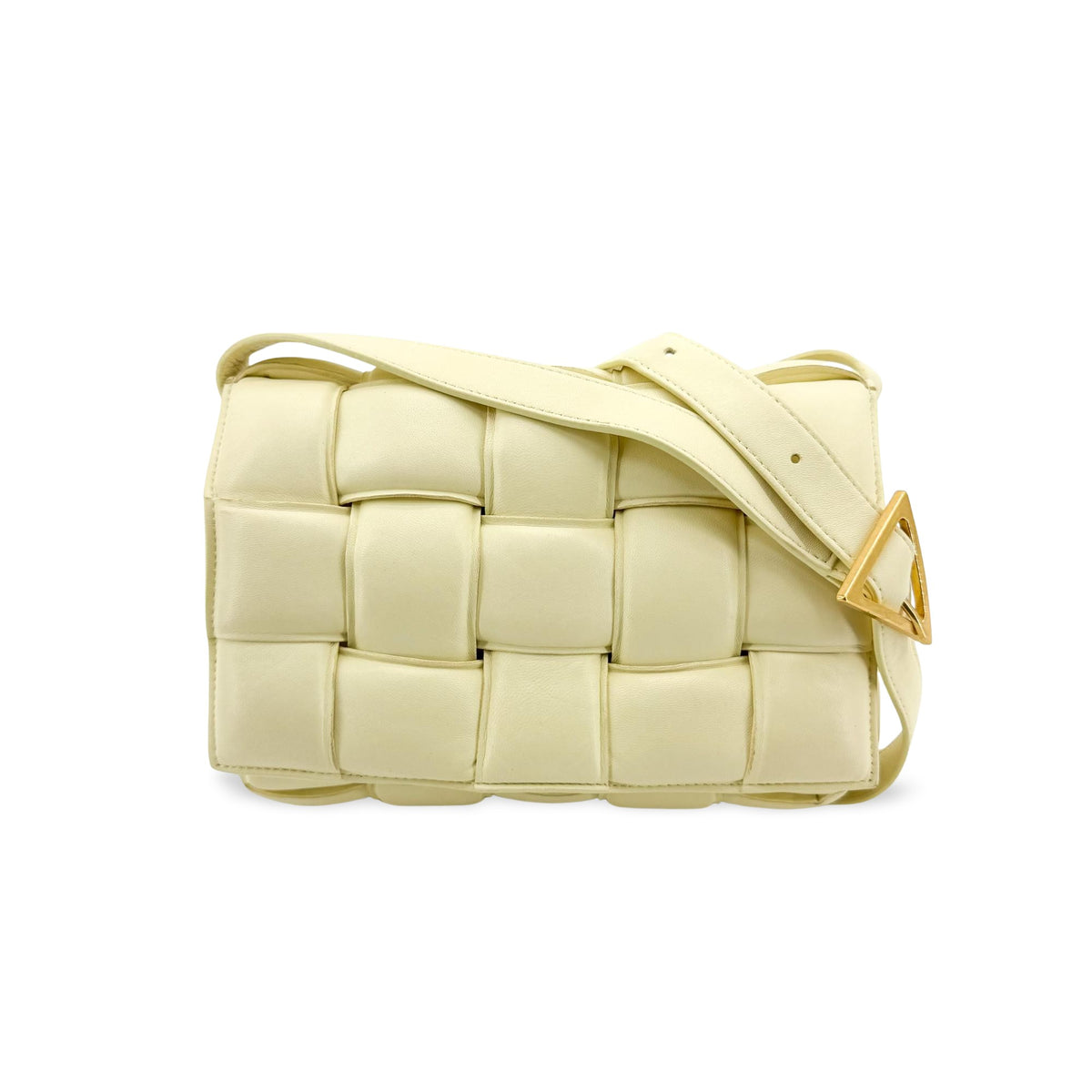 Bottega Veneta Cassette Padded Maxi Intrecciato Leather Small
