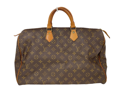 Louis Vuitton Speedy Handbag Monogram Canvas 40