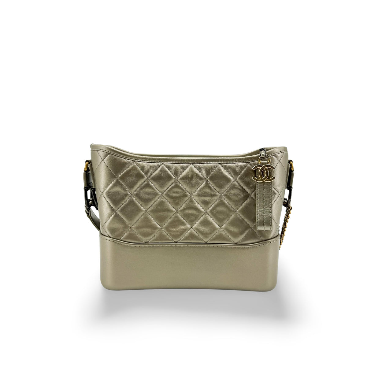 Chanel Gabrielle Quilted Aged Calfskin Small