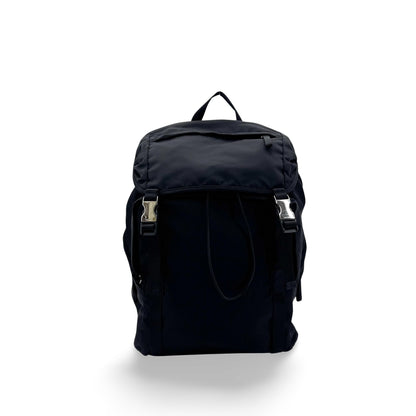 Prada Double Buckle Tessuto Large
