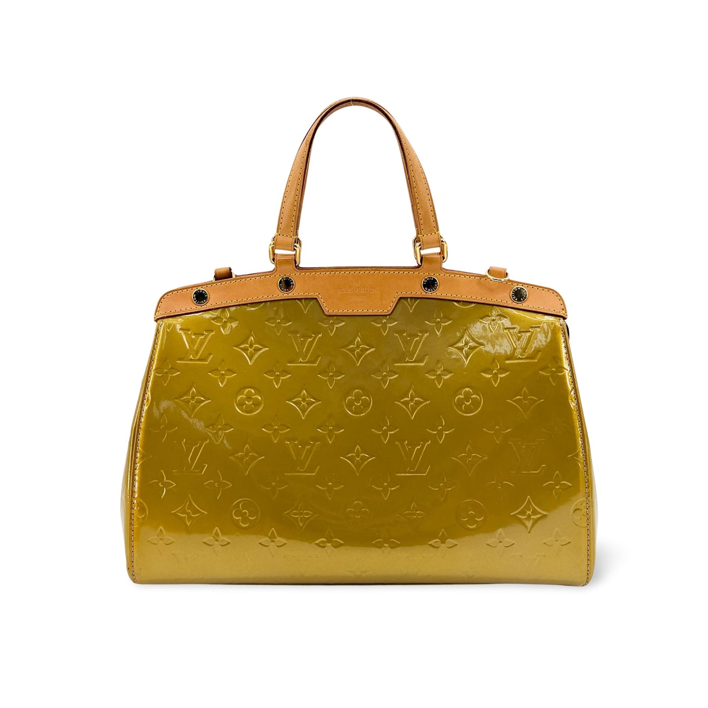 Louis Vuitton Brea Handbag Monogram Vernis MM