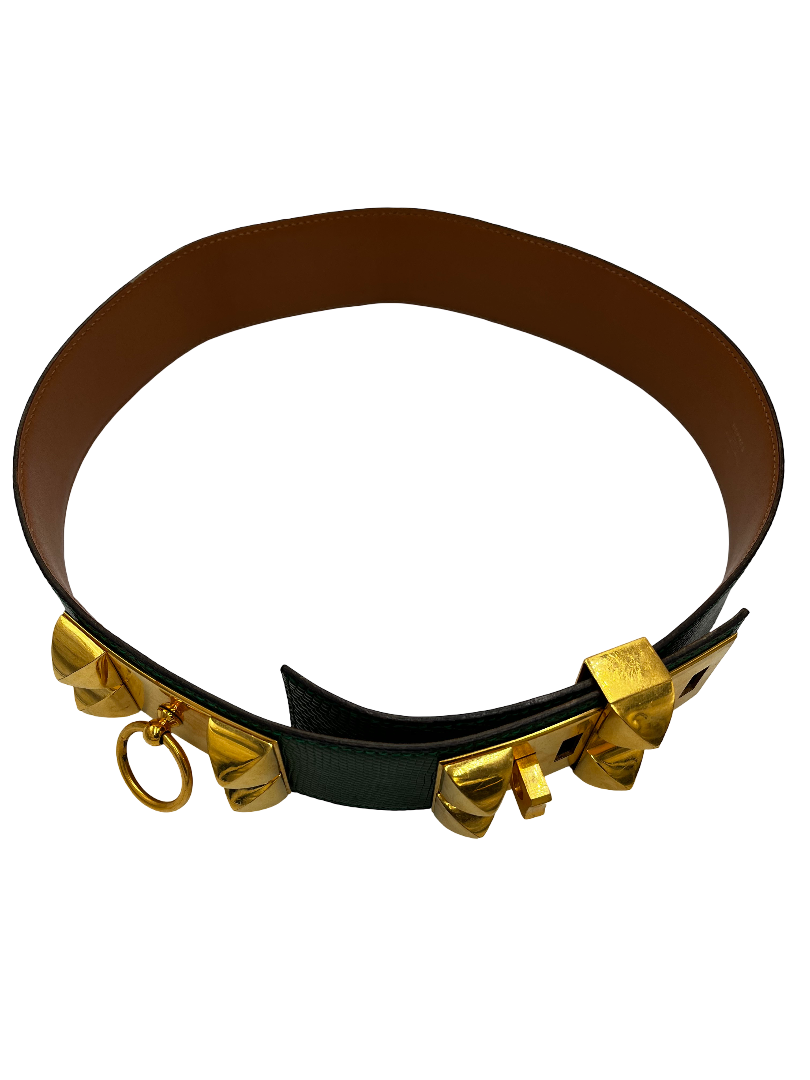 Hermes Collier de Chien Belt Leather Wide
