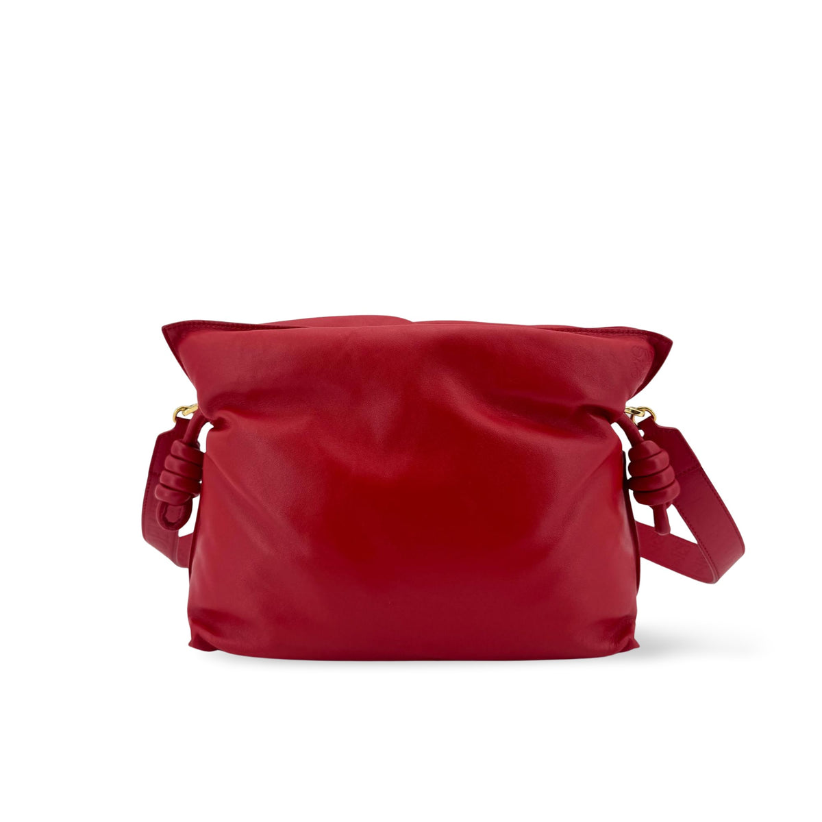 Loewe Monochrome Flamenco Convertible Clutch Leather Small