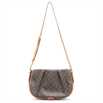 Louis Vuitton Menilmontant Handbag Monogram Canvas MM