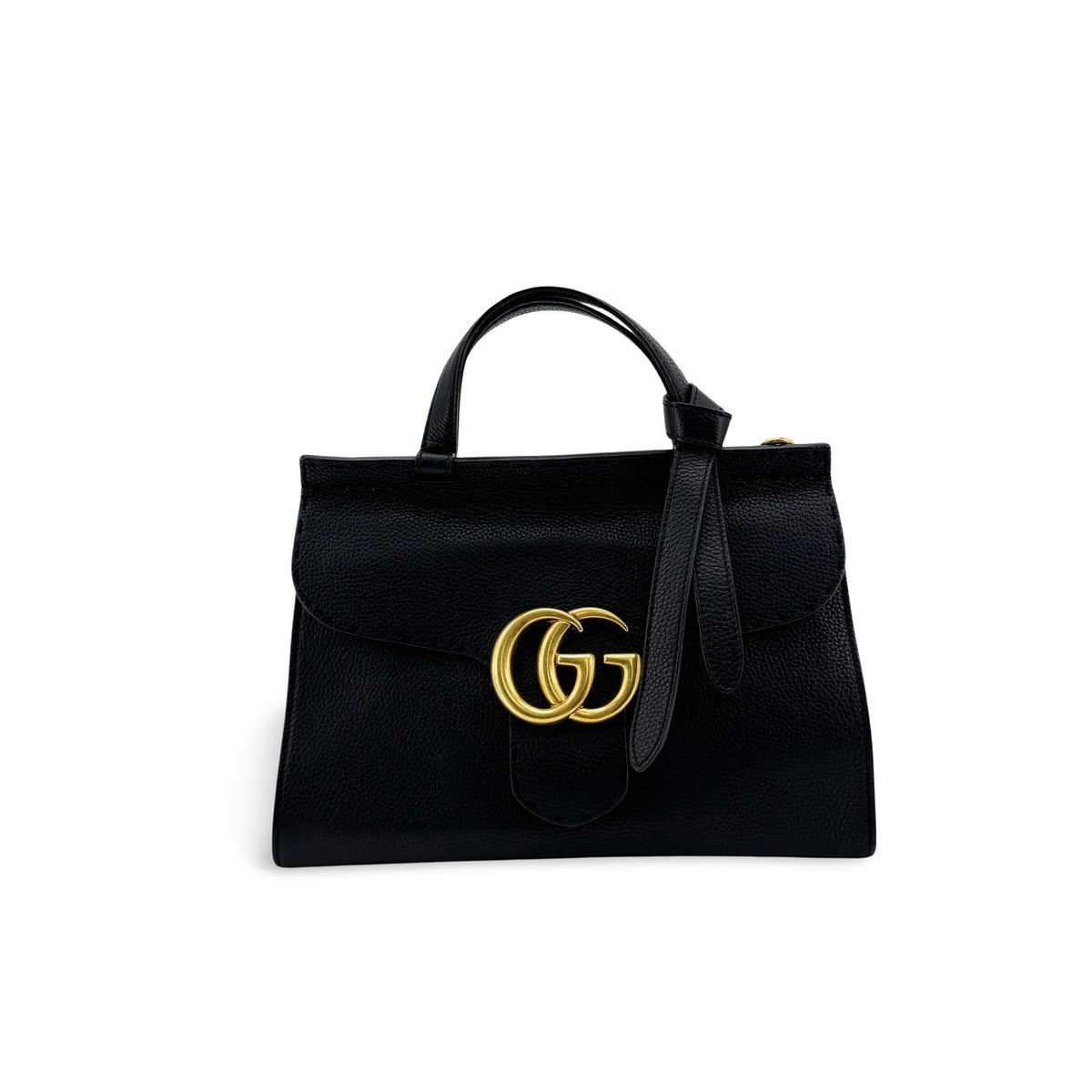 Gucci GG Marmont Top Handle Leather Medium