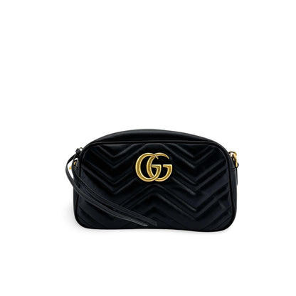 Gucci GG Marmont Chain Matelasse Leather Medium
