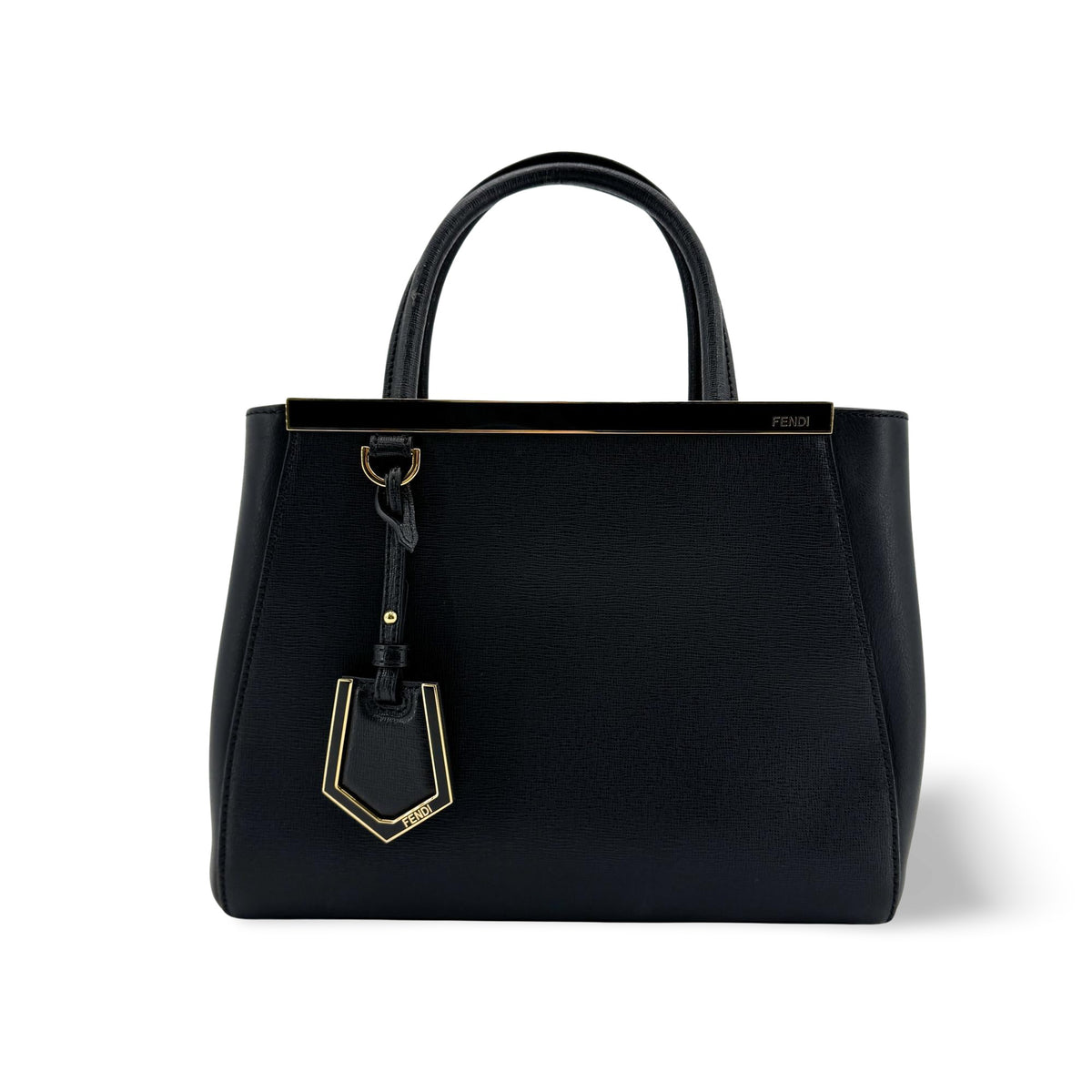 Fendi 2Jours Leather Medium