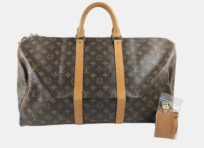 Louis Vuitton Keepall Bandouliere Monogram Canvas 50