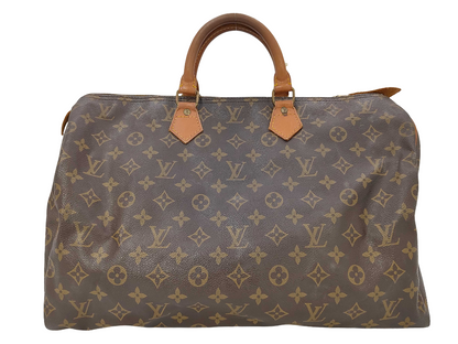 Louis Vuitton Speedy Handbag Monogram Canvas 40