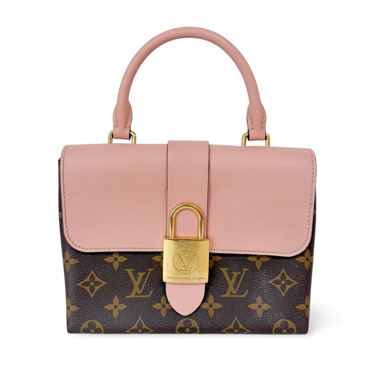 Louis Vuitton Locky Monogram Canvas with Leather BB