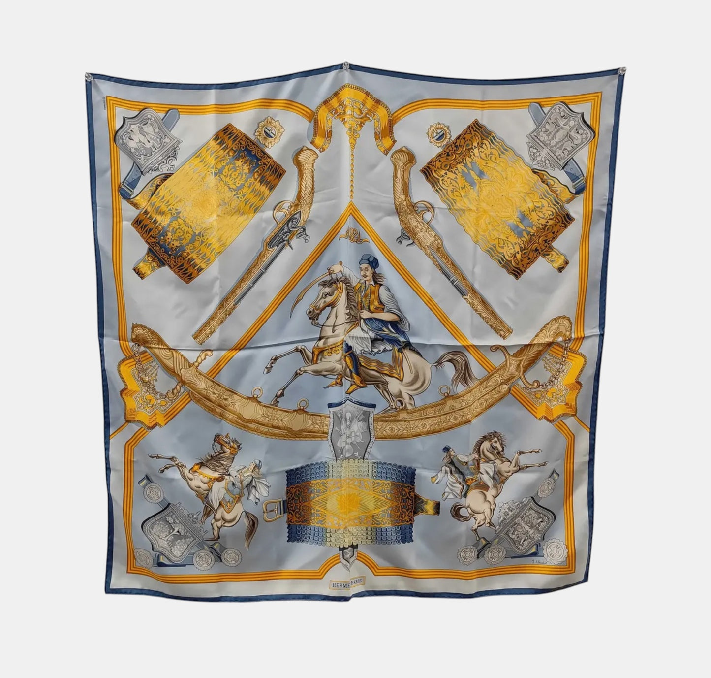 Hermes Carré 90 Silk multicolor 90 x 90