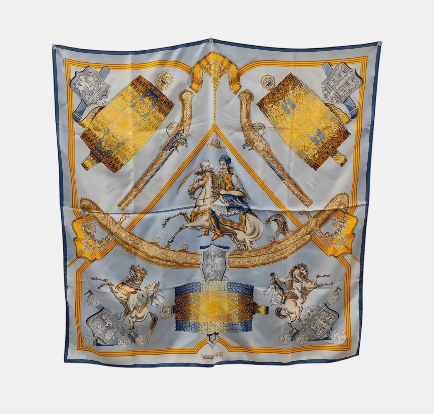 Hermes Carré 90 Silk multicolor 90 x 90