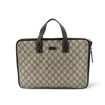 Gucci Laptop GG Coated Canvas Medium