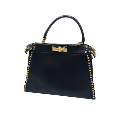 Fendi Peekaboo Bag Studded Leather Medium