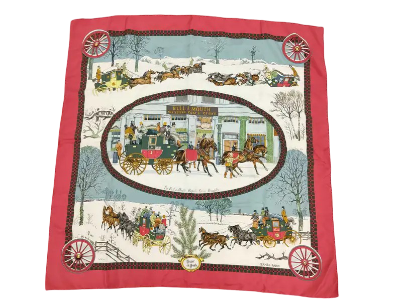 Hermes Carré 90 Silk multicolor 90 x 90