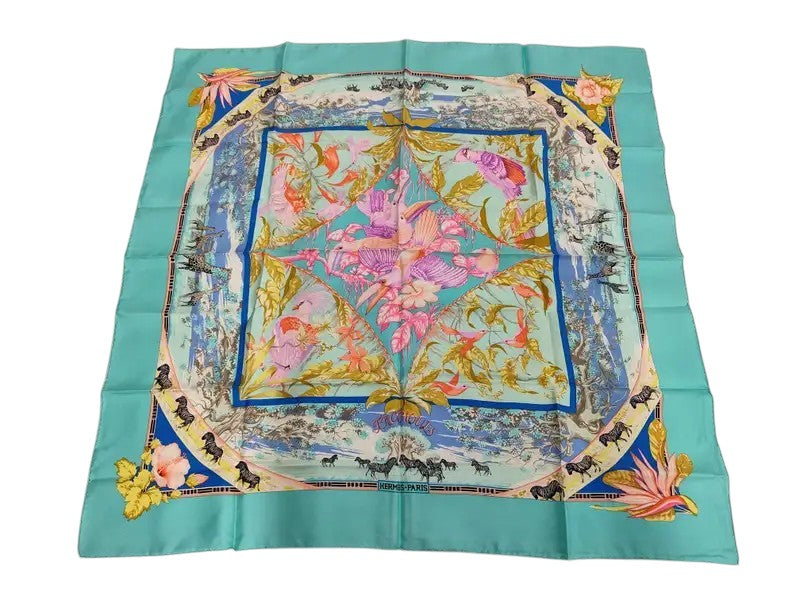 Hermes Carré 90 Silk multicolor 90 x 90