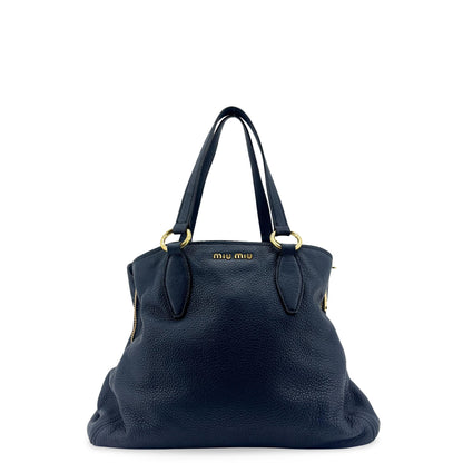 Miu Miu Phenix Convertible Leather Medium