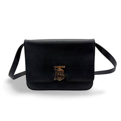 Burberry TB Shoulder Bag Leather Small