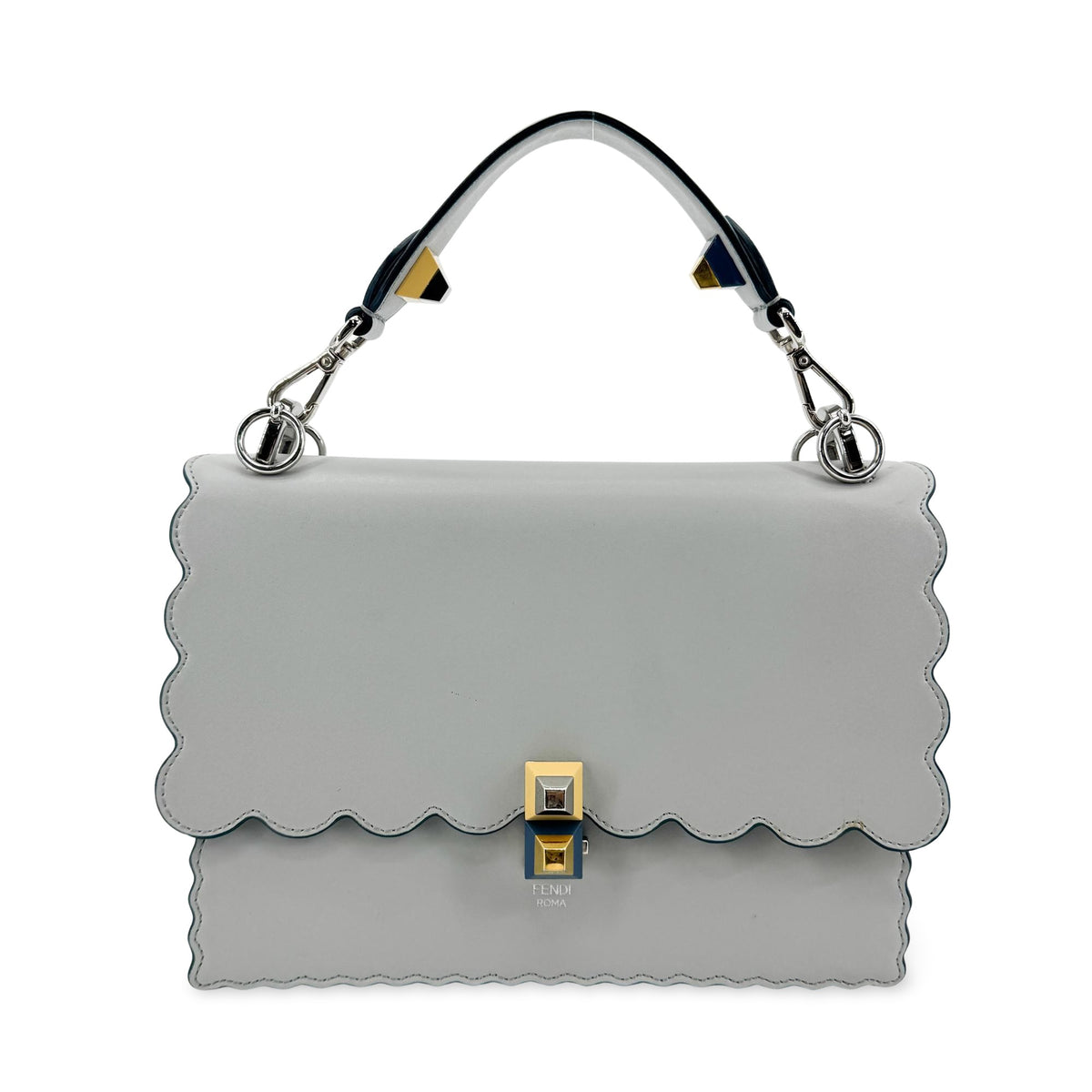 Fendi Kan I Leather Medium
