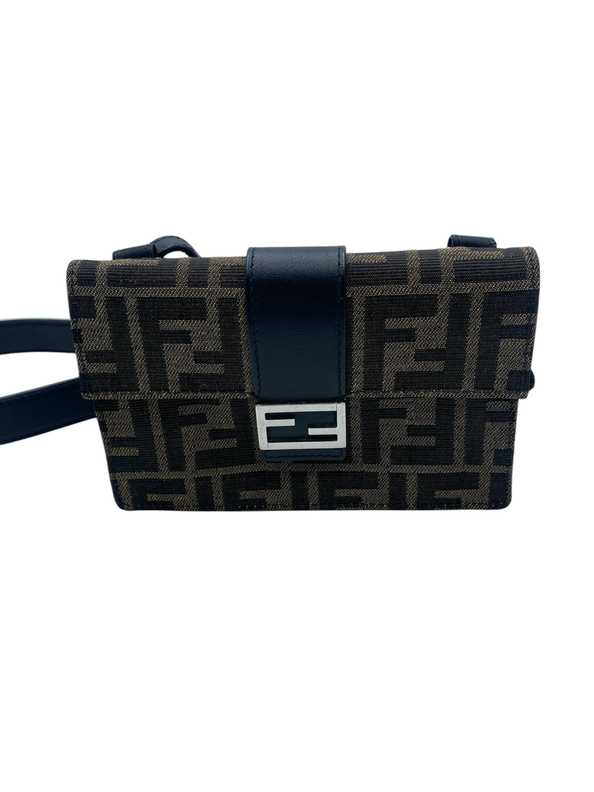 Fendi Baguette Convertible Belt Zucca canvas medium