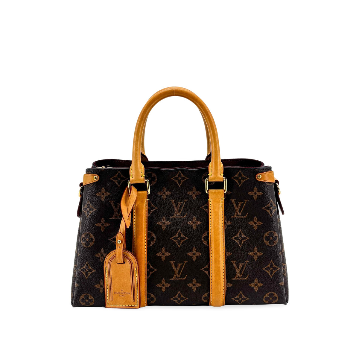Louis Vuitton Soufflot Monogram Canvas with Leather MM