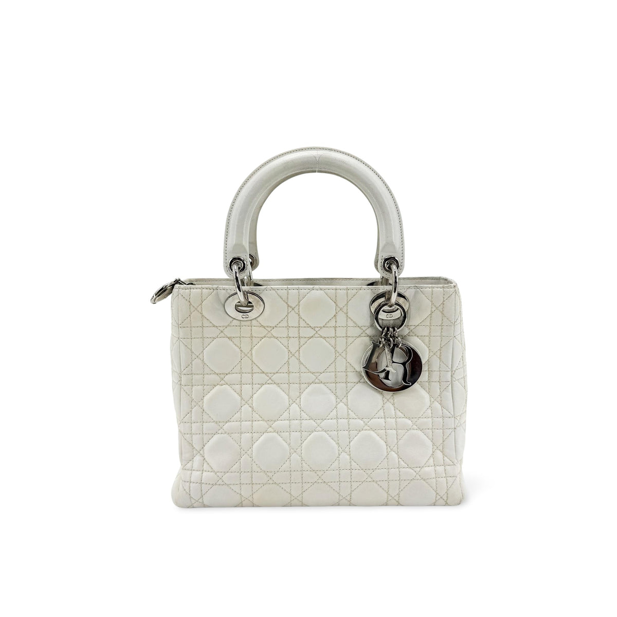 Christian Dior Lady Dior Grained Calfskin Mini