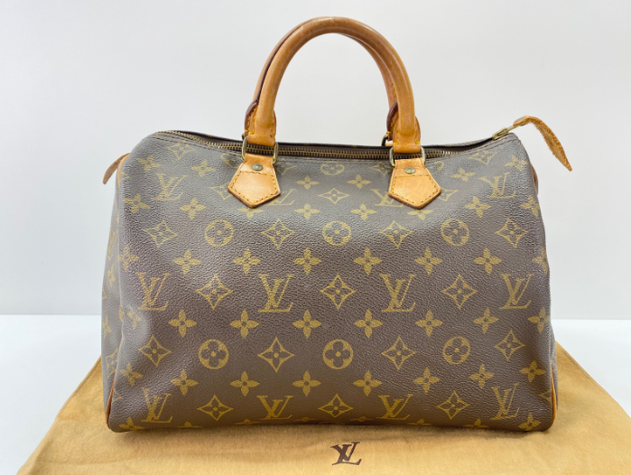Louis Vuitton Speedy Handbag Monogram Canvas 30
