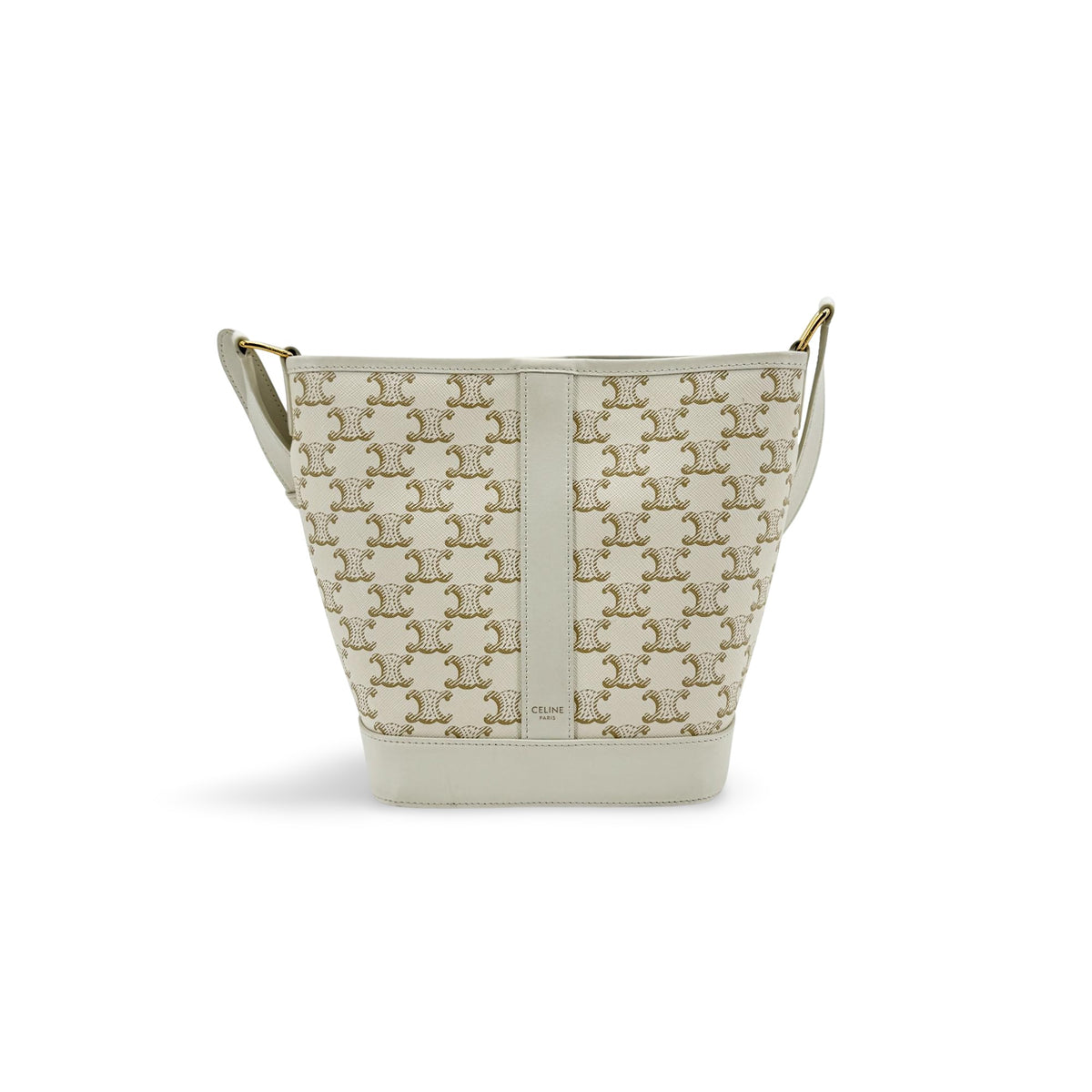 Celine Bucket Triomphe Canvas Small